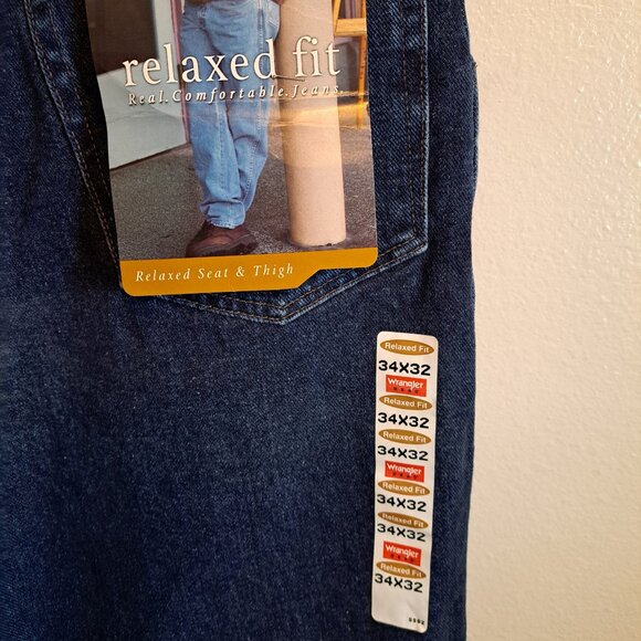 NWT Wrangler Hero Relaxed Fit Denim Jeans 97601ND Size 34Wx32L - Picture 8 of 10